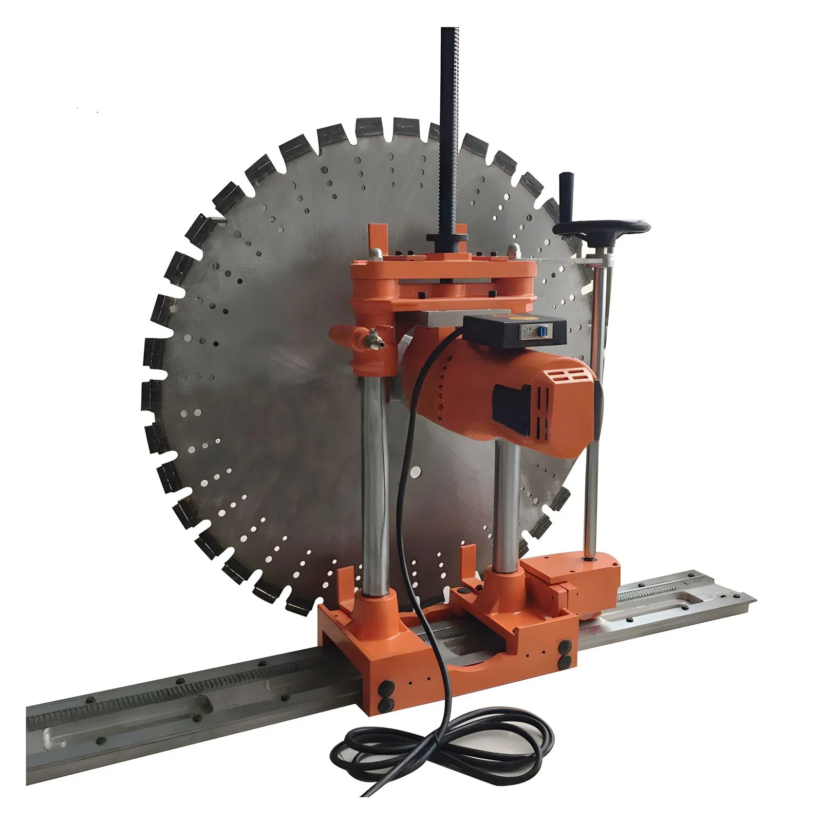 Hydraulic Electric Concrete Wall Saw Cutting Machine - Professional 600mm Depth Concrete Cutter