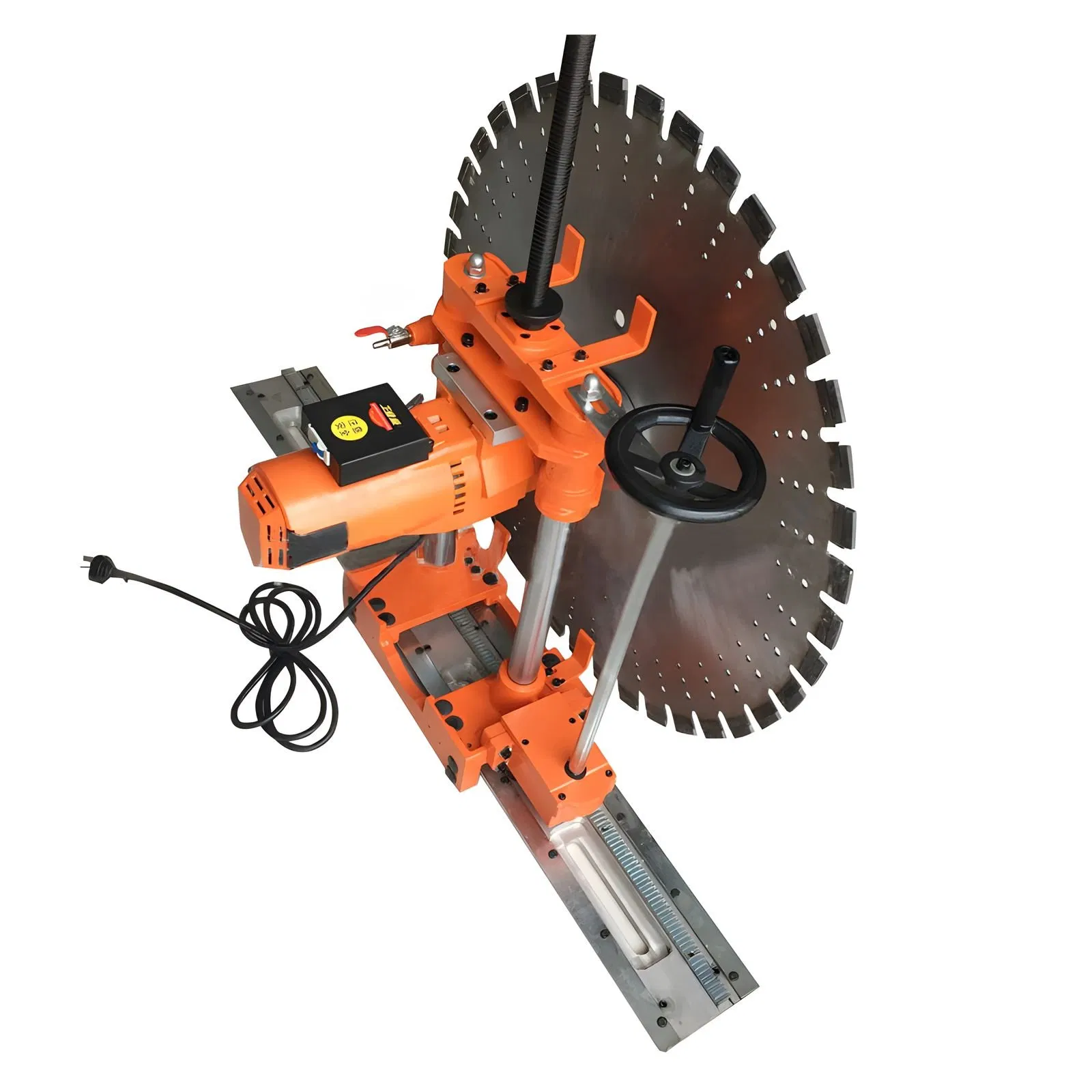 Hydraulic Electric Concrete Wall Saw Cutting Machine - Professional 600mm Depth Concrete Cutter