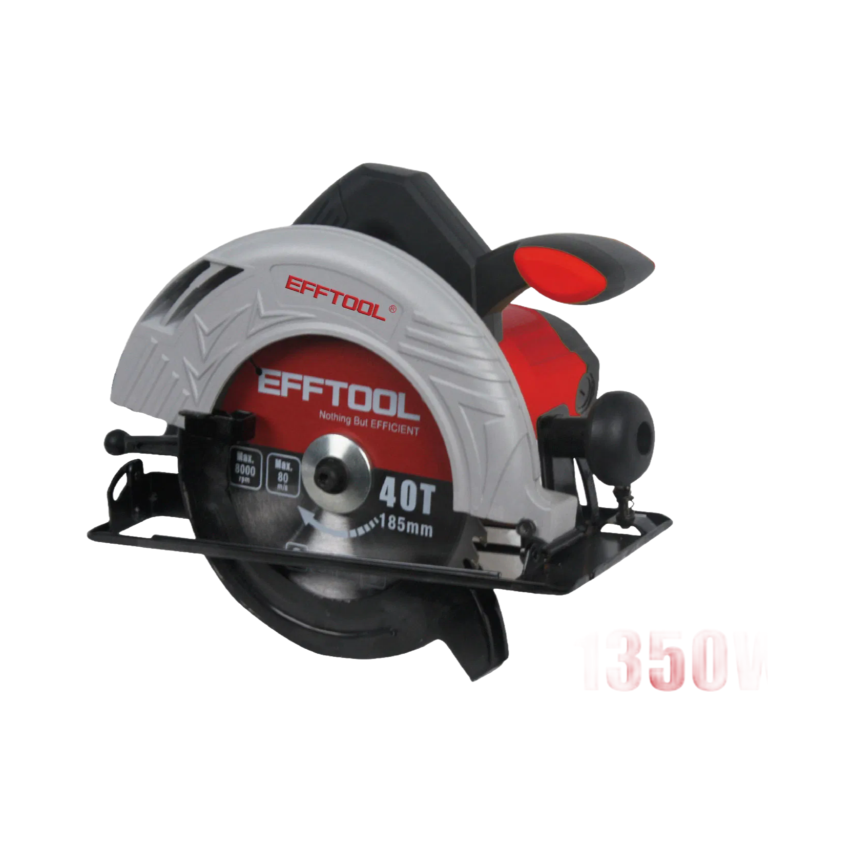 185mm Professional Electric Circular Saw - 1350W Heavy Duty Wood Cutting Tool