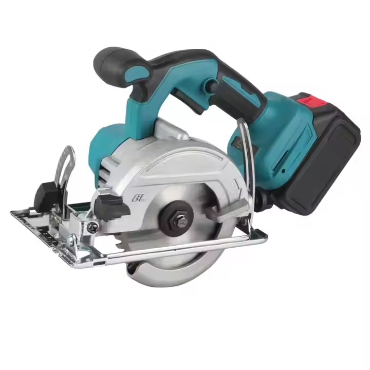 Brushless Electric Circular Saw - Rechargeable Lithium Battery Wood Cutting Tool for Professional Woodworking