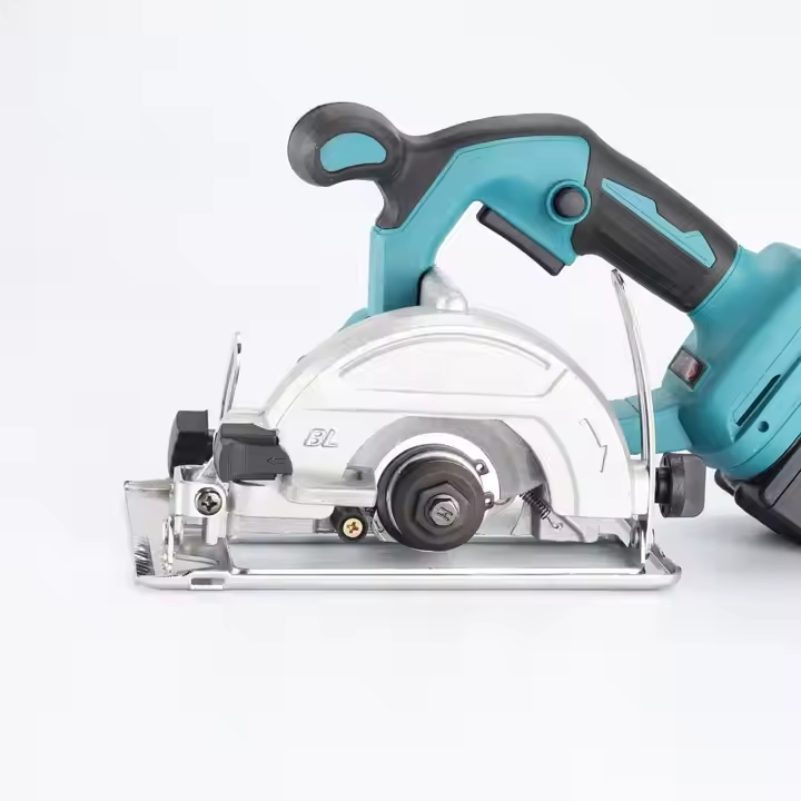 Brushless Electric Circular Saw - Rechargeable Lithium Battery Wood Cutting Tool for Professional Woodworking