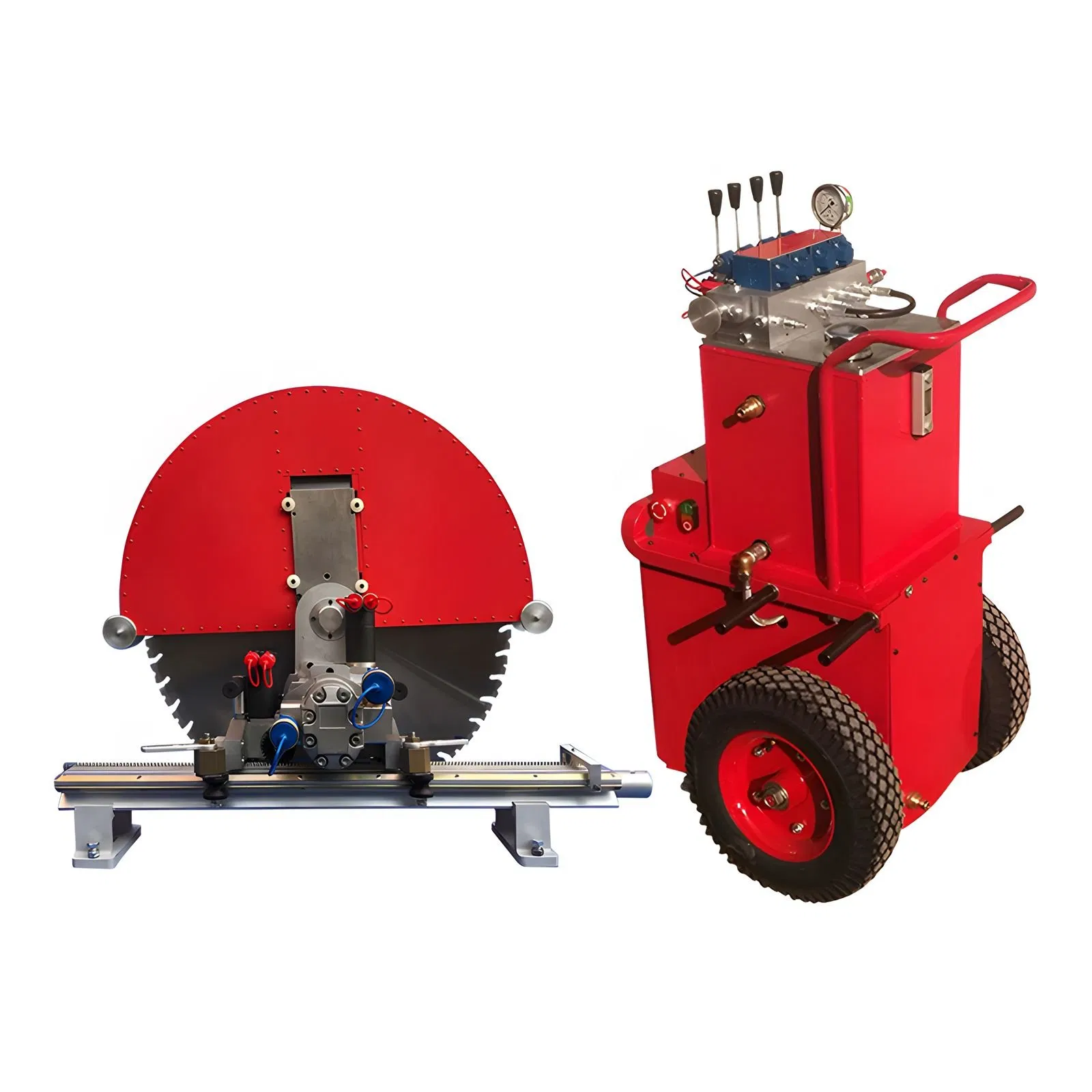 YG-600 Electric Wall Saw Machine for Concrete Cutting - Hydraulic Power Wall Saw with 25KW Motor