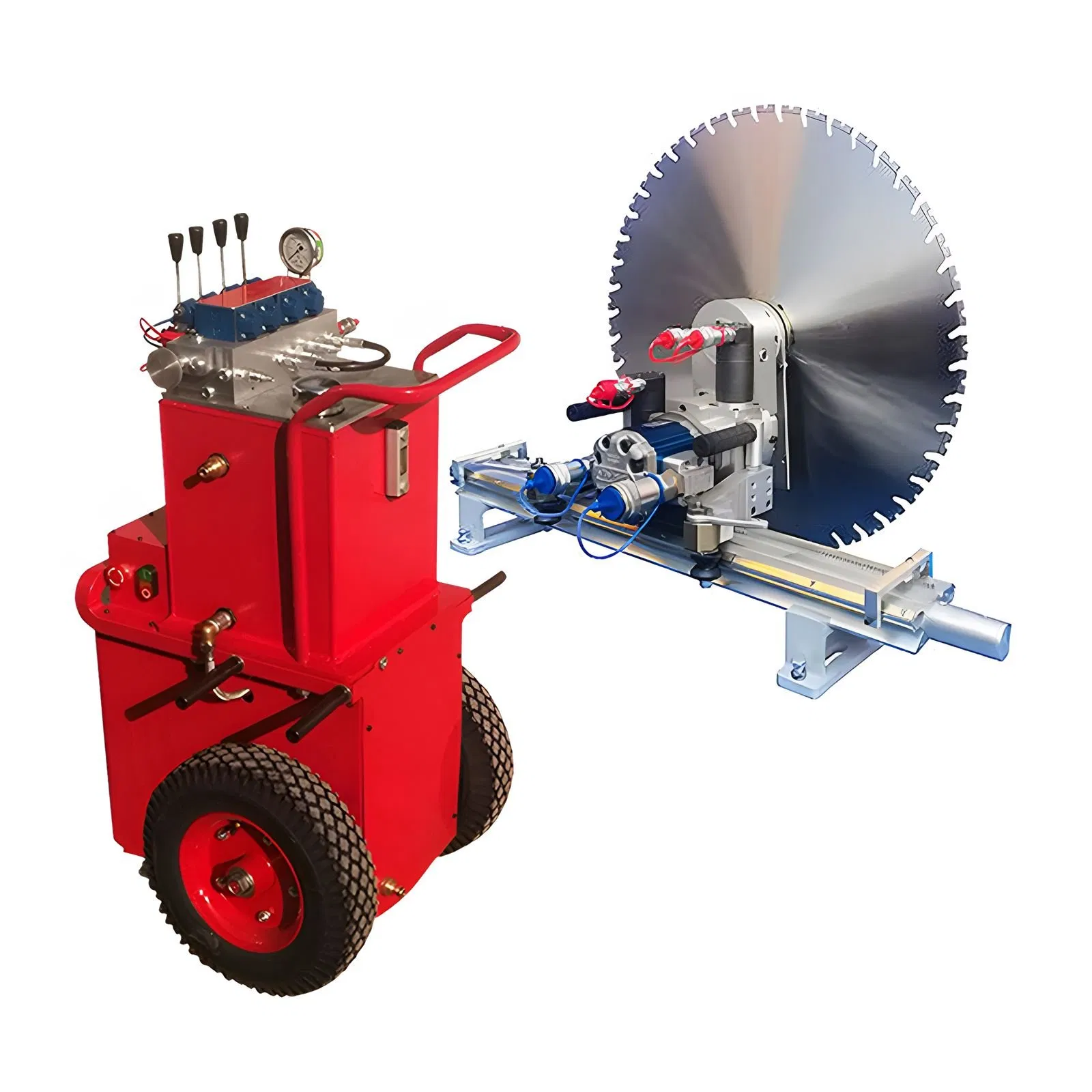 YG-600 Electric Wall Saw Machine for Concrete Cutting - Hydraulic Power Wall Saw with 25KW Motor