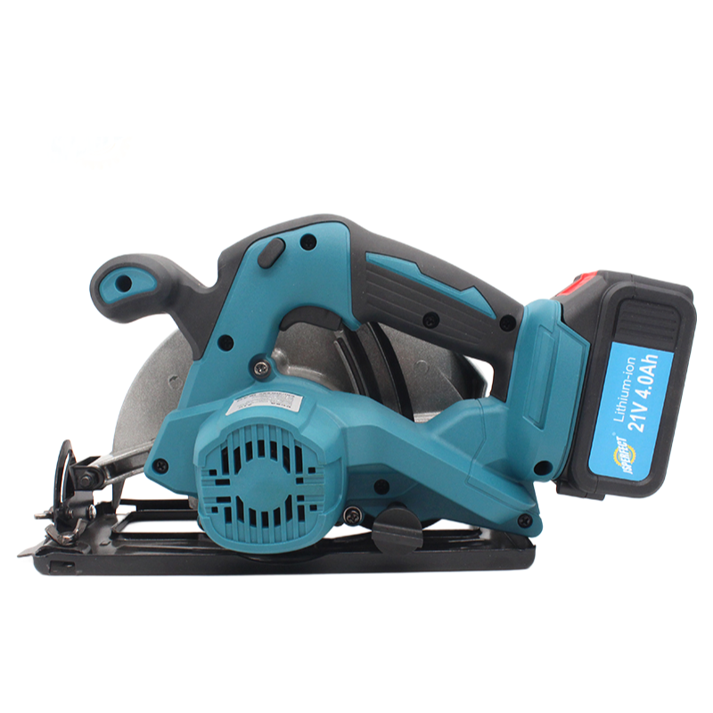 Jsperfect OEM Cordless Circular Saw - 185mm Blade 5000RPM Brushless Motor for Wood & Metal Cutting