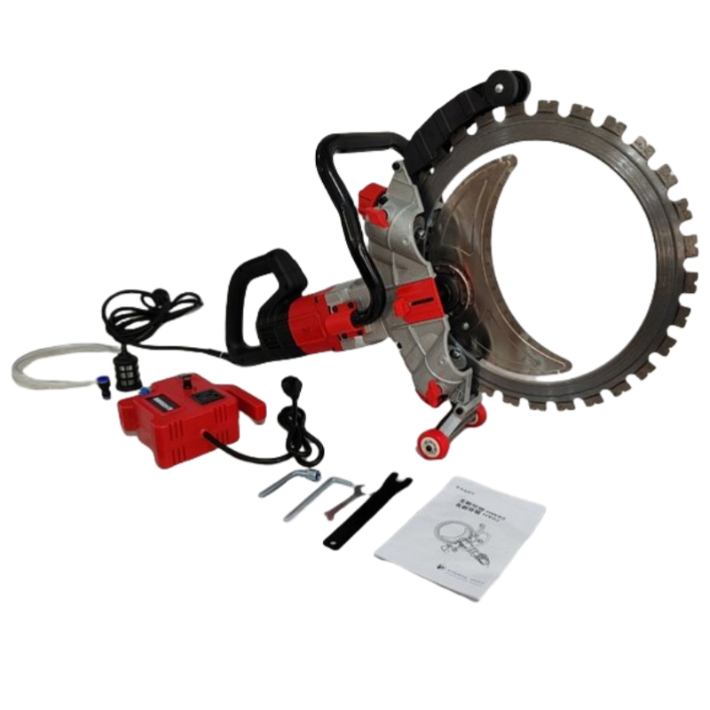 Electric Portable Handheld Concrete Cutting Machine - High Power 8900W Ring Saw for Wall & Metal Cutting