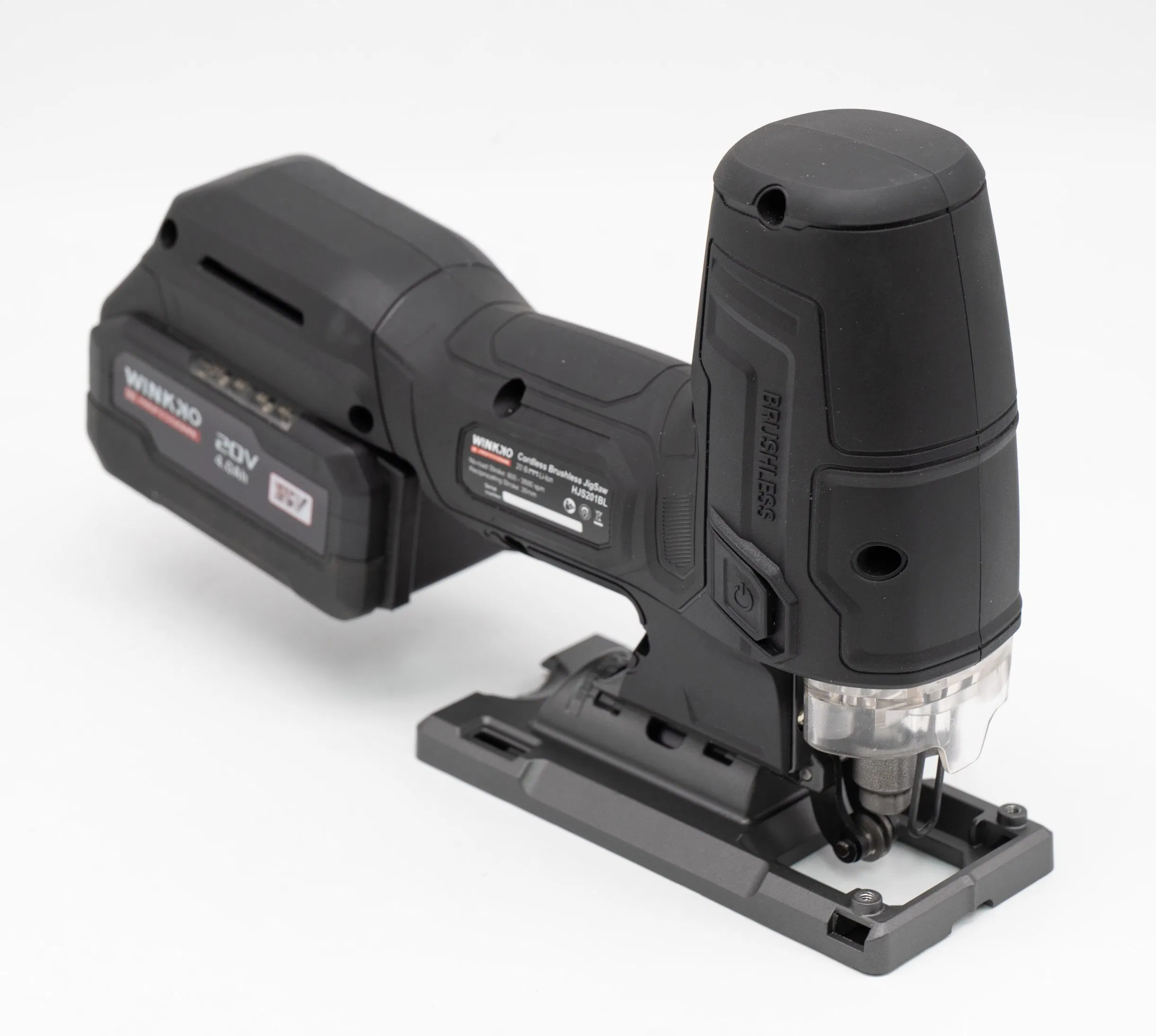 18V/20V Professional Brushless Cordless Jigsaw - High Power Lithium Battery Electric Jig Saw for Wood Cutting