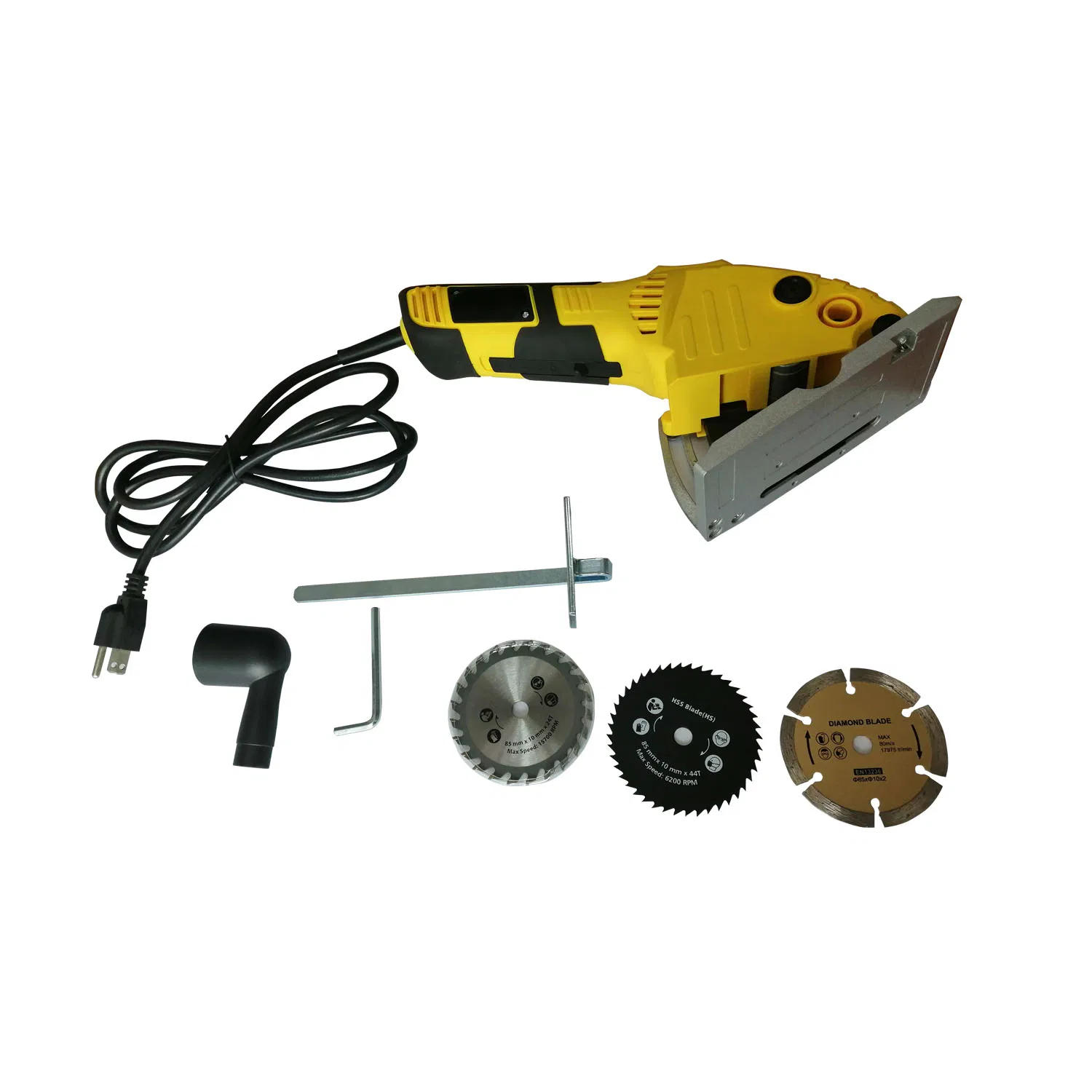 2025 Premium 600W Mini Circular Saw - 85mm Electric Hand-Held Metal & Wood Cutting Tool