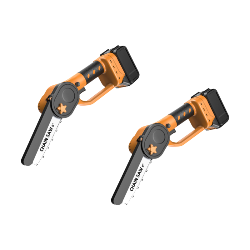 6-Inch & 8-Inch Brushless Mini Pruning Saw - 21V Lithium Battery Electric Chainsaw for Wood & Metal Cutting