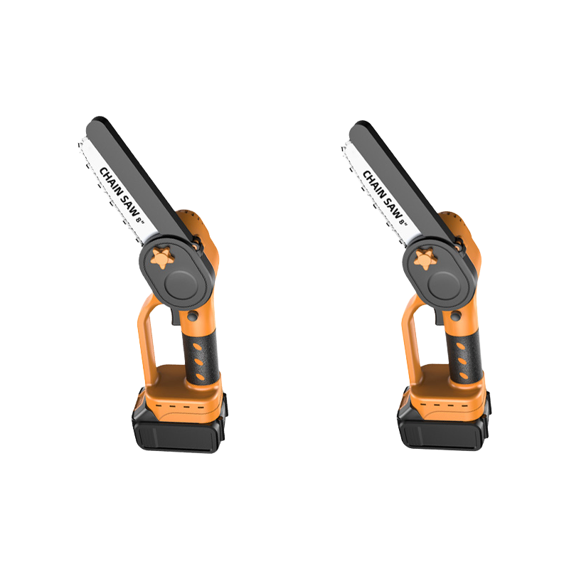 6-Inch & 8-Inch Brushless Mini Pruning Saw - 21V Lithium Battery Electric Chainsaw for Wood & Metal Cutting