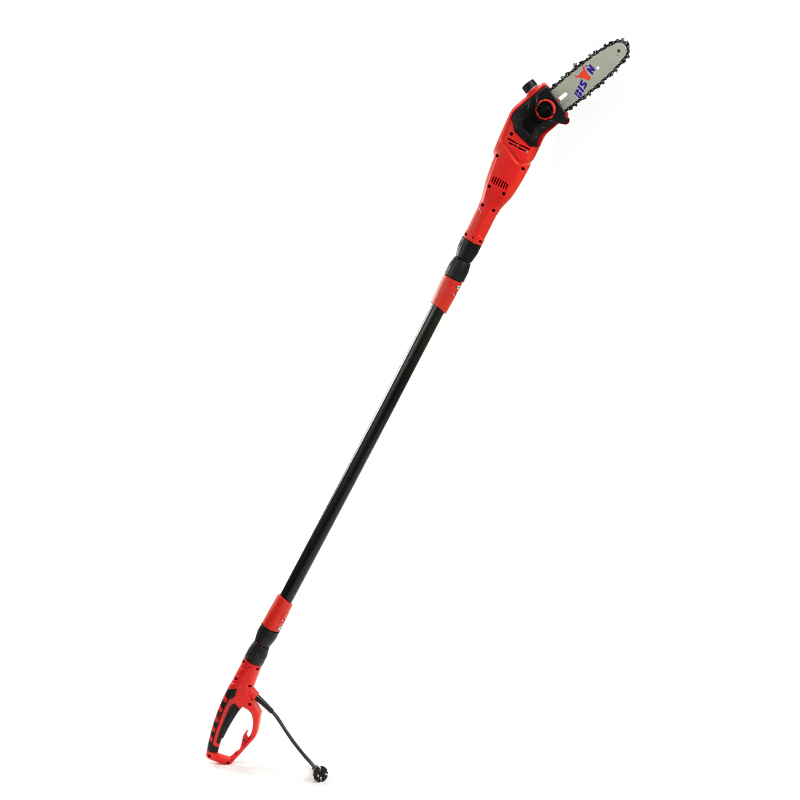 BISON 750W Electric Pole Saw with Telescopic Handle - Professional Tree Trimming Tool
