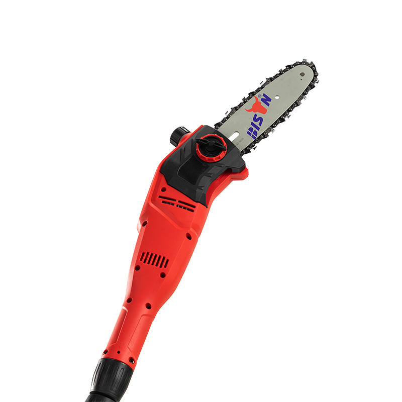 BISON 750W Electric Pole Saw with Telescopic Handle - Professional Tree Trimming Tool