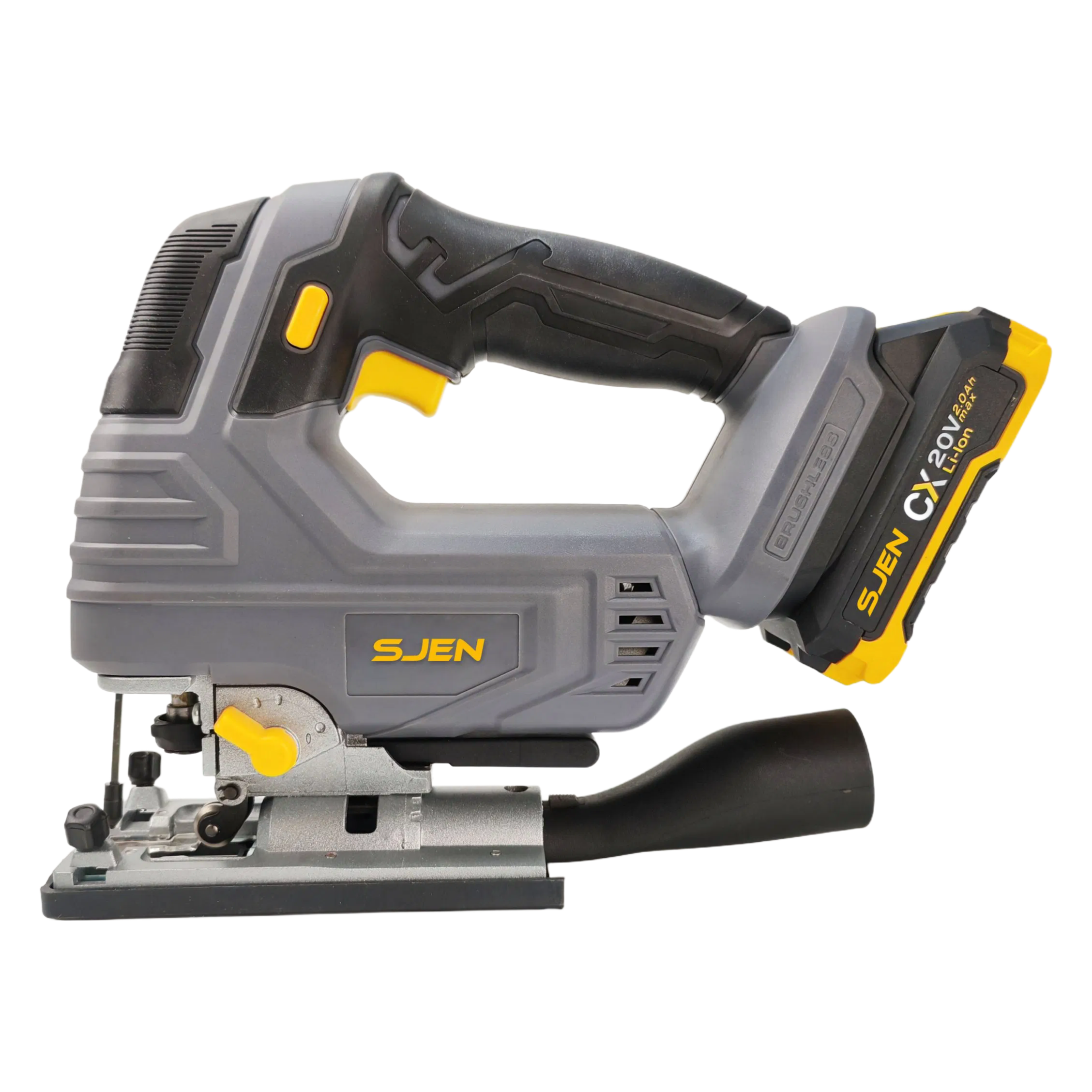 20V Brushless Cordless Jig Saw - Professional Electric Cutting Tool with 3000 RPM