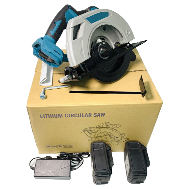 185mm 7-Inch Portable Brushless Lithium Cordless Electric Circular Saw for Wood, Marble & Stone Cutting