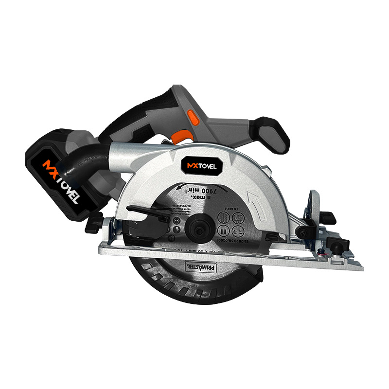 20V Cordless Circular Saw 165mm Woodworking Cutting Tool with 4000RPM High Speed