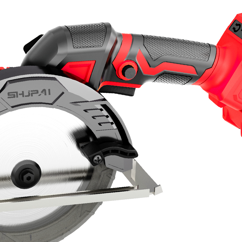 20V Mini Electric Circular Saw Machine - 165mm Blade Portable Wood Cutting Tool
