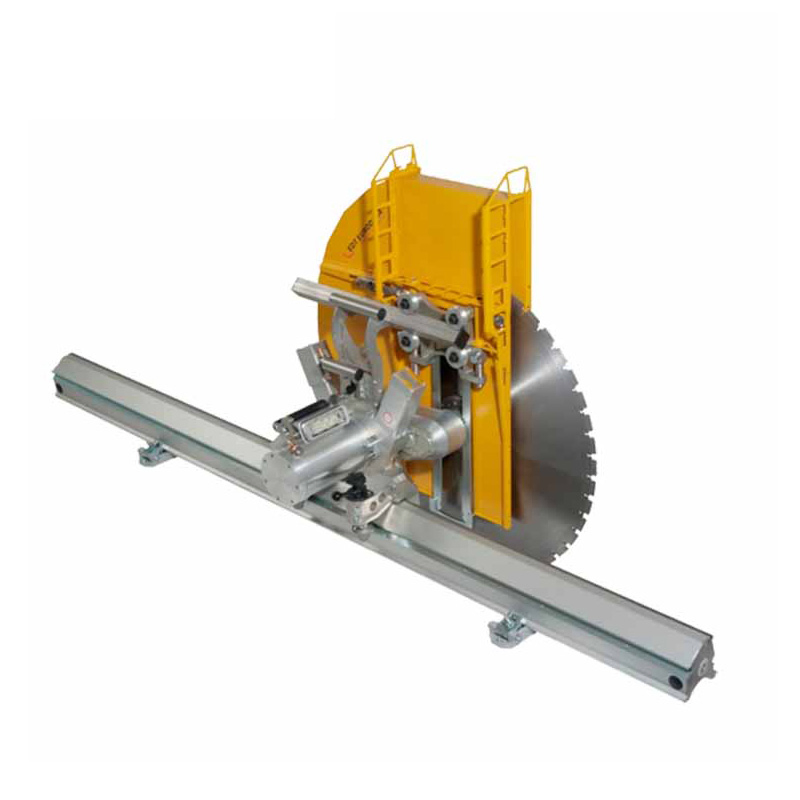 High Frequency Electric Concrete Cutter Wall Saw - Hydraulic Power Station & Cutting Machine