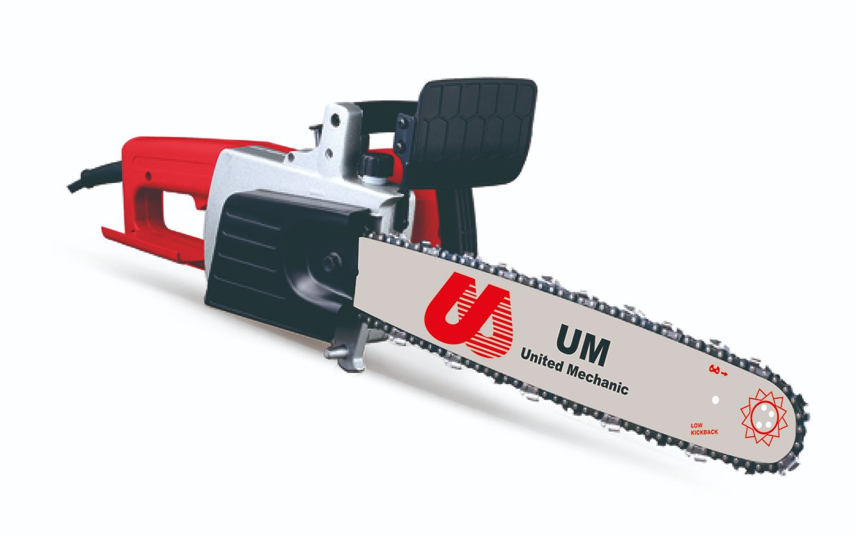 High Performance Electric Chain Saw for Wood Cutting - 220V 2.2KW with 350mm/400mm Bar