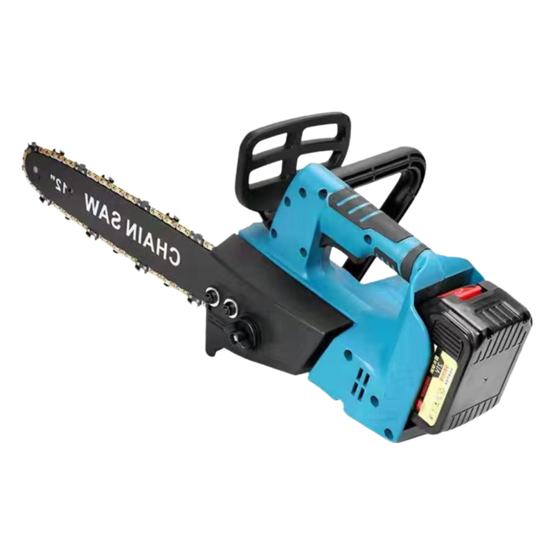 Rechargeable Electric Chainsaw - Portable Lithium Battery Powered Handheld Wood Saw for Home Use