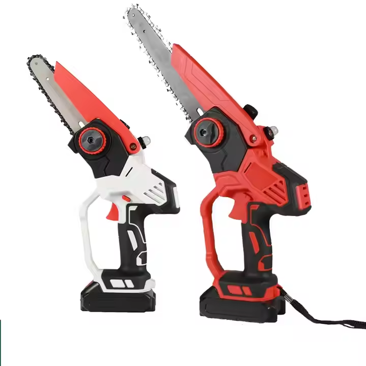 18V Cordless Electric Chainsaw - 800W Brushless Motor Lightweight Battery Chainsaw for DIY & Industrial Use