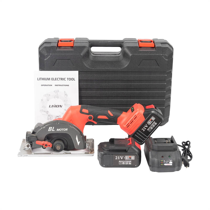 ZC3017 21V Cordless Electric Circular Saw - 125mm Blade Diameter for Wood & Metal Cutting