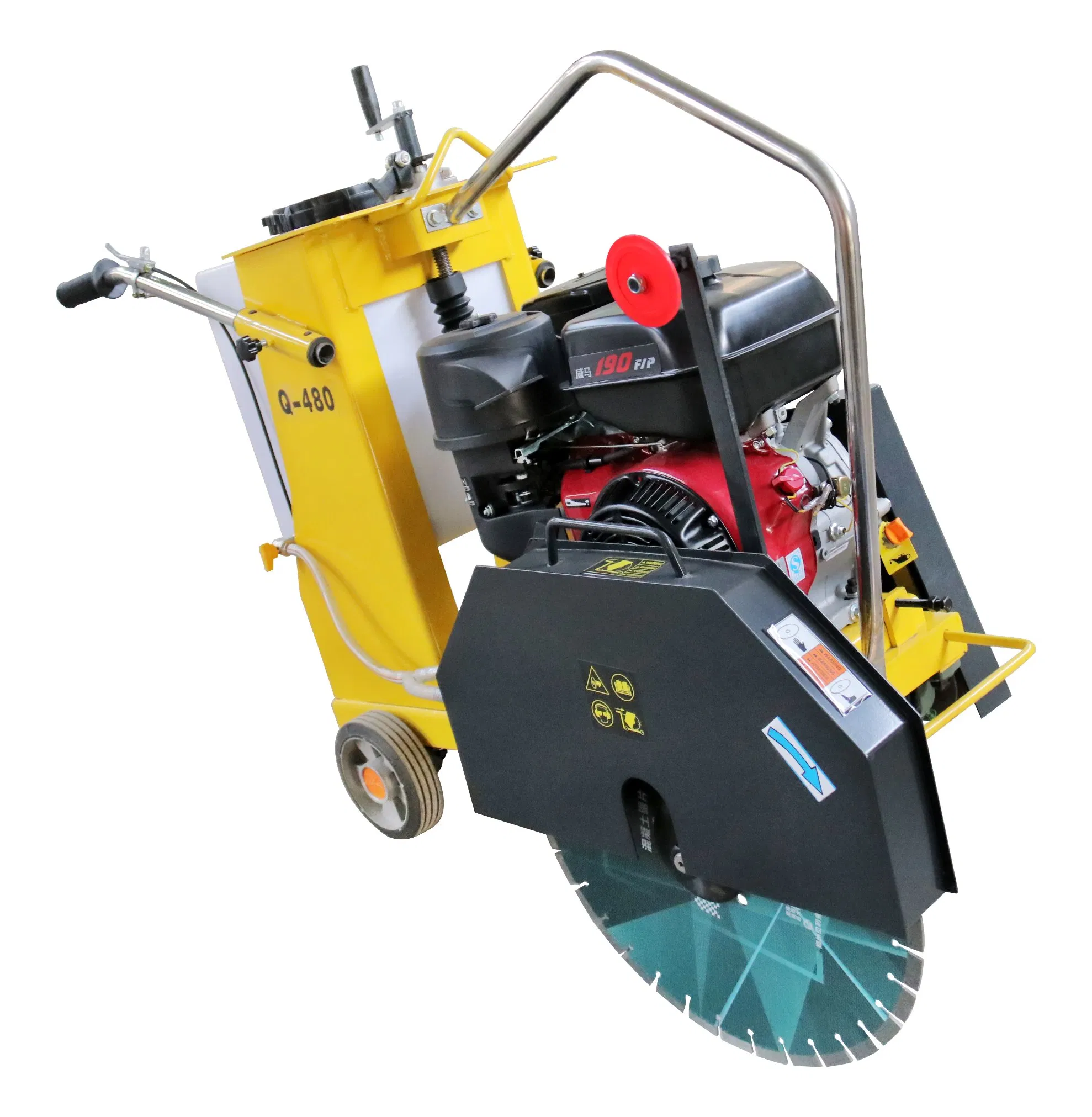 High Performance Concrete Cutting Equipment - 140kg Portable Gasoline Saw Blade