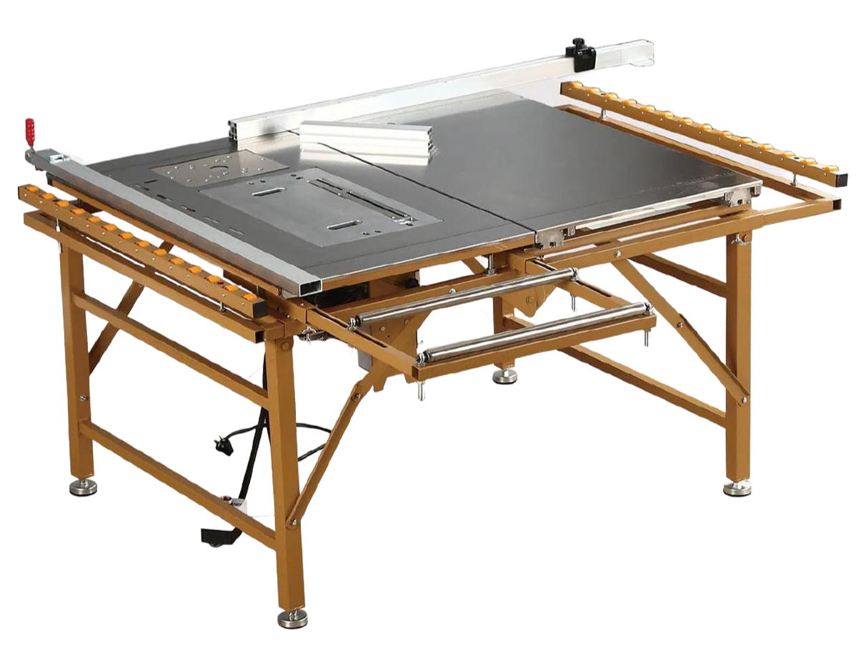 Industrial Woodworking Sliding Table Saw 3200mm Cutting Length for Professional Cabinet Making