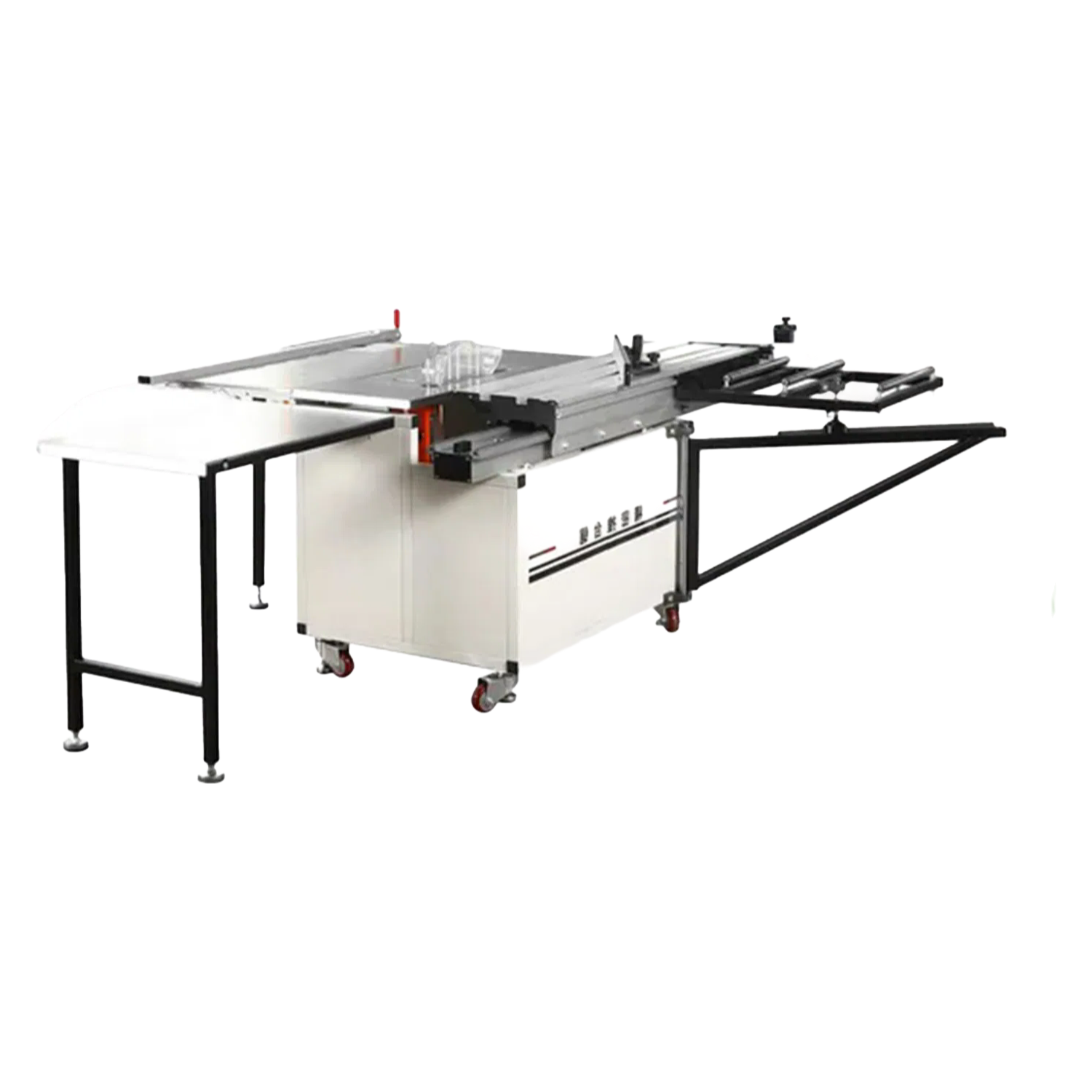 CE Certified Hydraulic Semi-Automatic Wood Panel Saw Cutting Machine WJ100 Model
