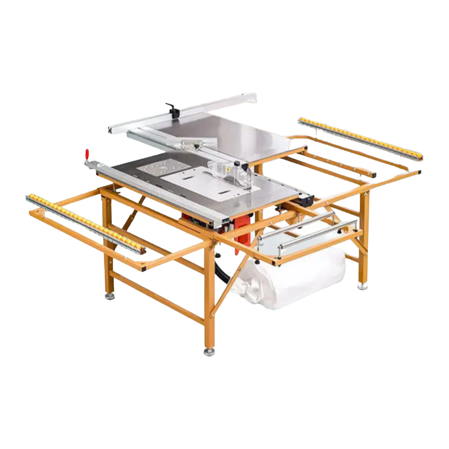 CE Certified Hydraulic Semi-Automatic Wood Panel Saw Cutting Machine WJ100 Model