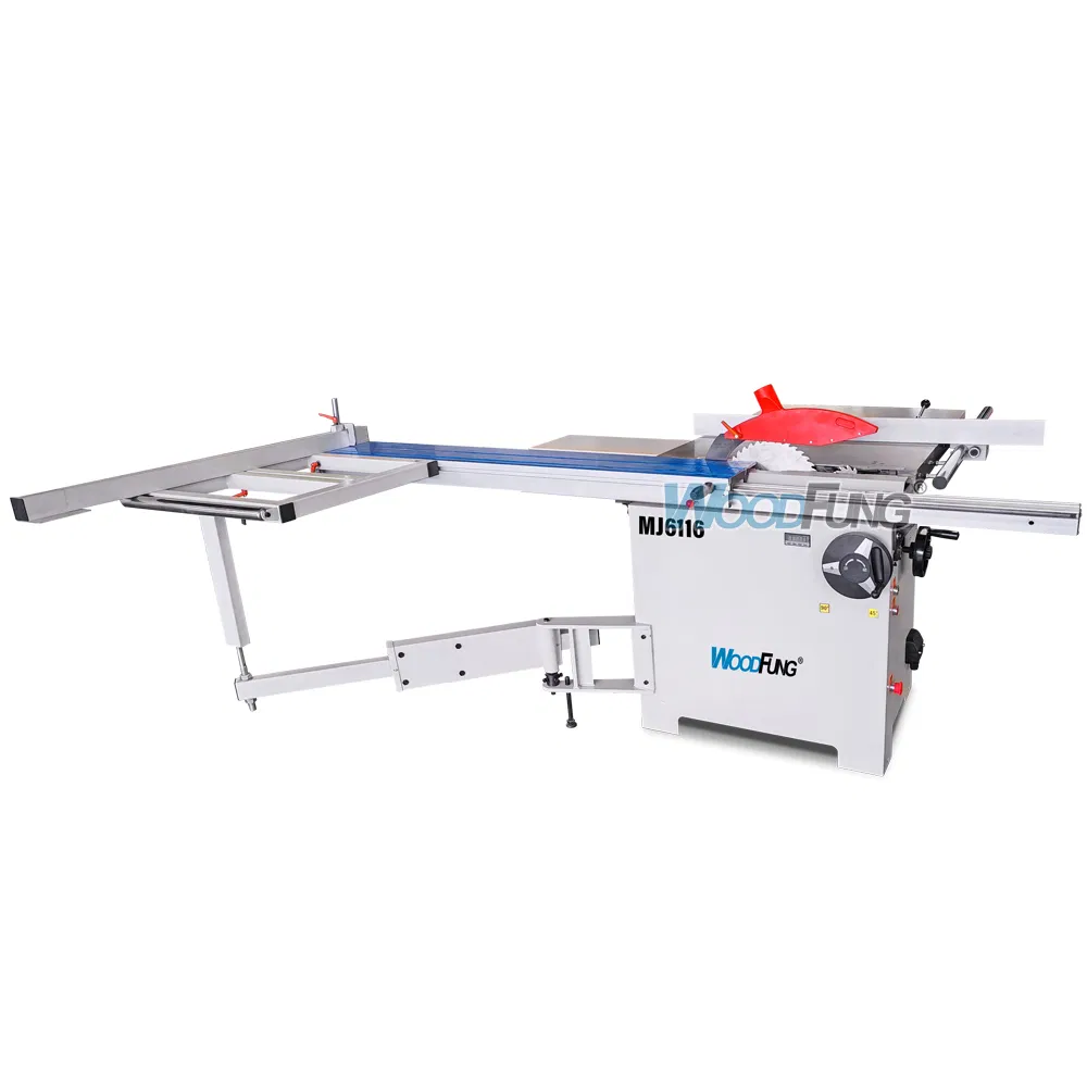 MJ6116 Precision Sliding Table Panel Saw Machine for Woodworking - 1600mm Cutting Capacity