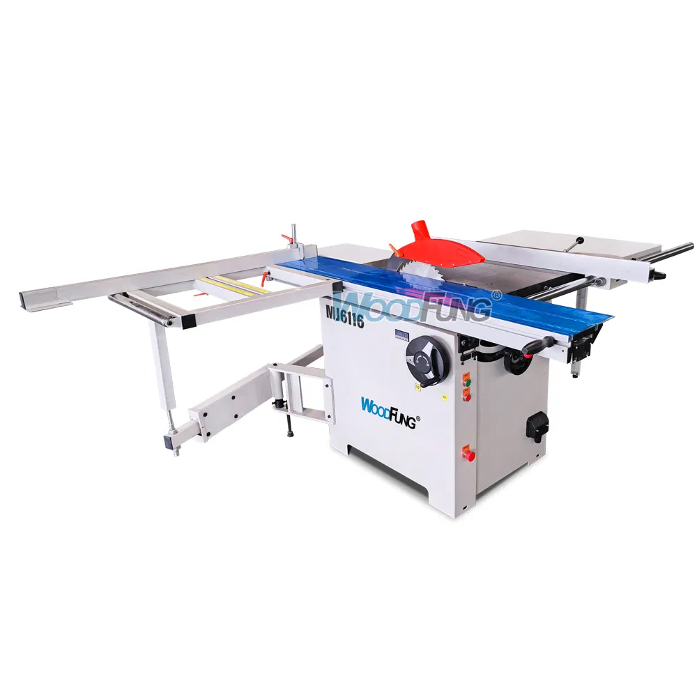 MJ6116 Precision Sliding Table Panel Saw Machine for Woodworking - 1600mm Cutting Capacity