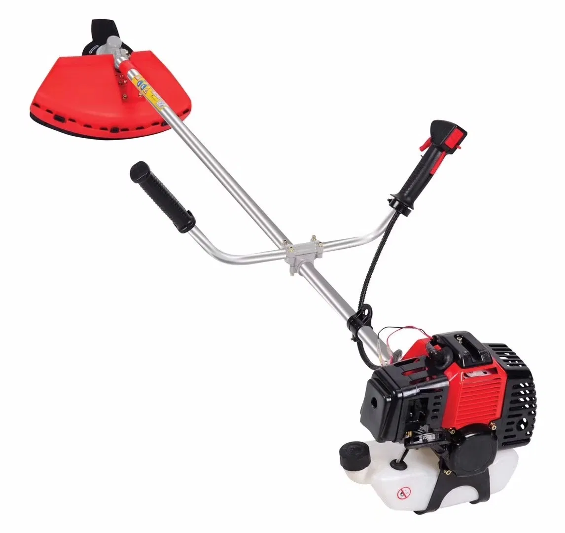 52CC 2-Stroke Gasoline Brush Cutter with Metal Blades | Heavy Duty Grass Trimmer for Lawn & Shrub