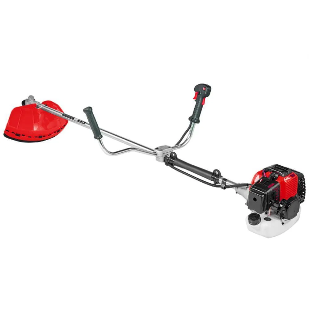 52CC 2-Stroke Gasoline Brush Cutter with Metal Blades | Heavy Duty Grass Trimmer for Lawn & Shrub