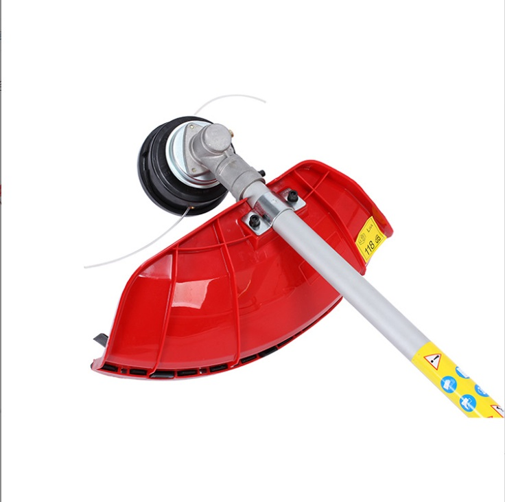 52CC 2-Stroke Gasoline Brush Cutter with Metal Blades | Heavy Duty Grass Trimmer for Lawn & Shrub