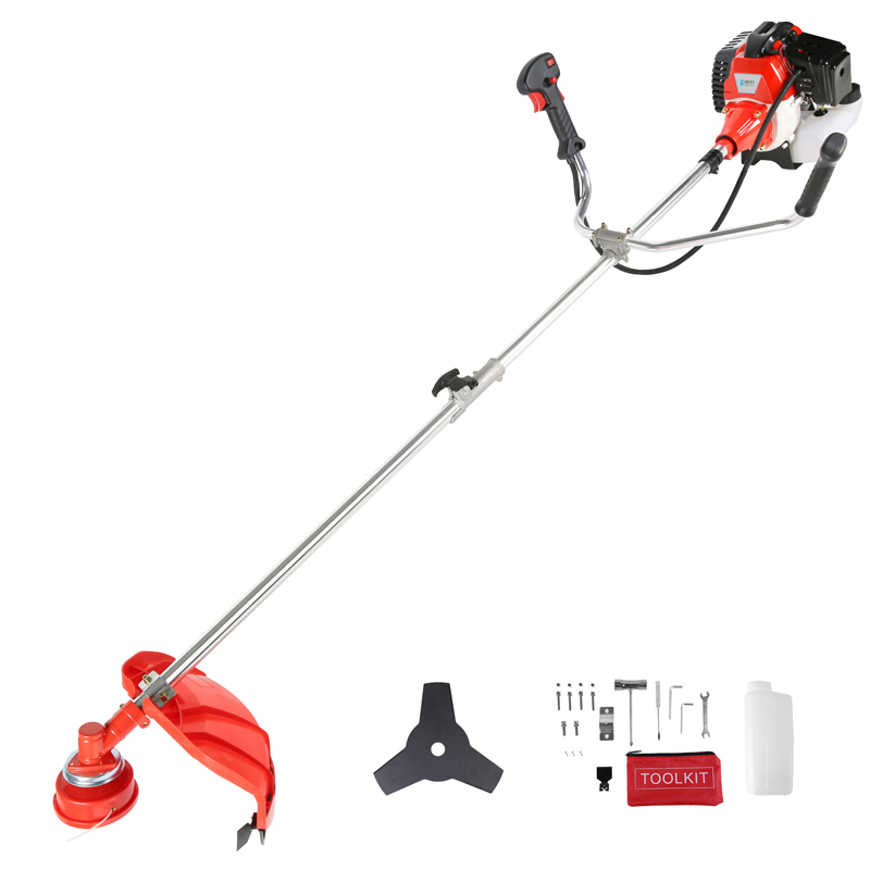 Professional 43cc 52cc CG430 CG520 Shoulder Type Brush Cutter Grass Trimmer with 1.25kw Power
