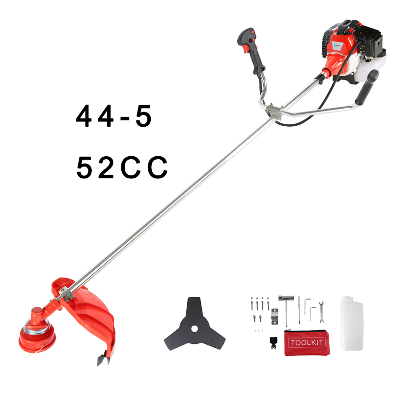 52cc Professional Gasoline Grass Trimmer - Heavy Duty Brush Cutter for Lawn & Garden Maintenance