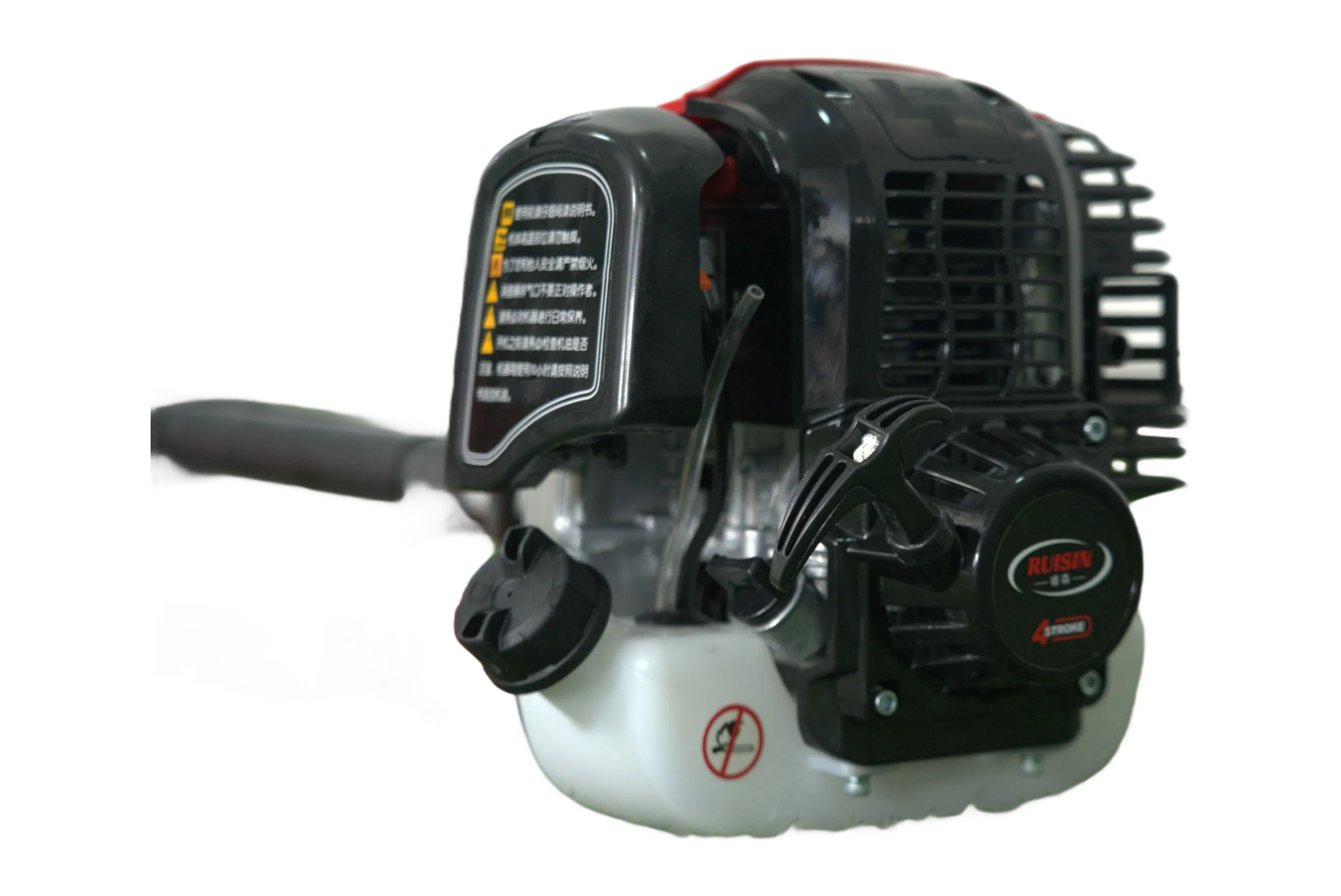 Professional 4-Stroke Gasoline Brush Cutter with Heavy-Duty Steel Blade for Landscaping
