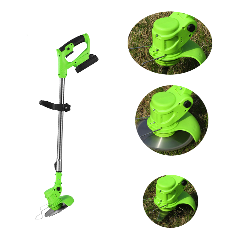 High-Power Lithium Battery Grass Mower - 6000RPM Multifunctional Weed Trimmer & Brush Cutter