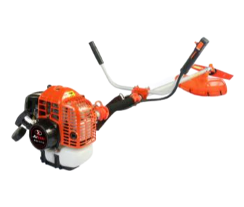 43cc Swing Blade Brush Cutter - Gasoline Powered Hand-Held Grass Trimmer with Metal Blade