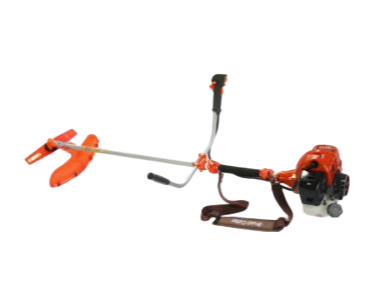 43cc Swing Blade Brush Cutter - Gasoline Powered Hand-Held Grass Trimmer with Metal Blade