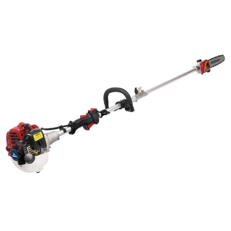 Vobon GZ26 Professional 25.4cc Gas Powered Brush Cutter with Metal Blade for Lawn and Grass Trimming