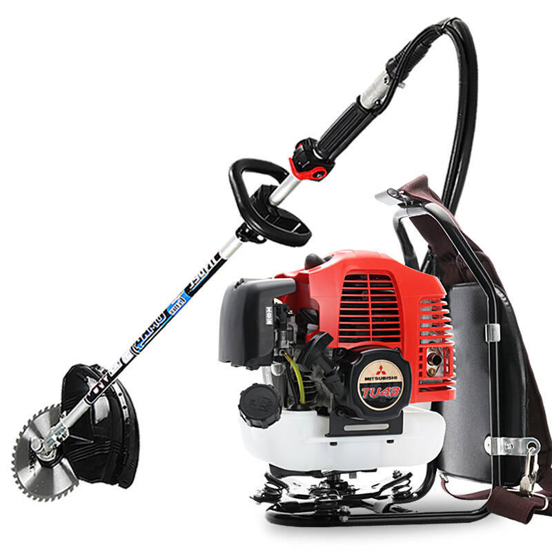 Mitsubishi TU43 43CC Backpack Brush Cutter - Professional Forestry Grass Trimmer with High Power Engine
