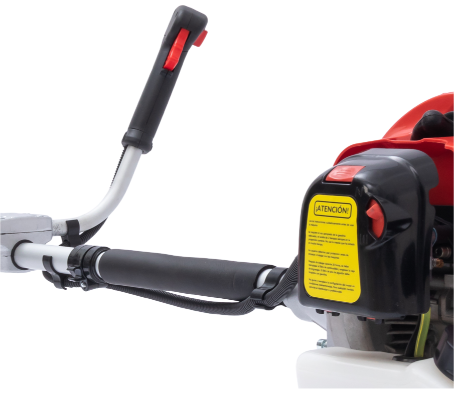 Newtop NTB520B 52cc Petrol Brush Cutter - Professional Grass Trimmer with 2-Stroke Engine
