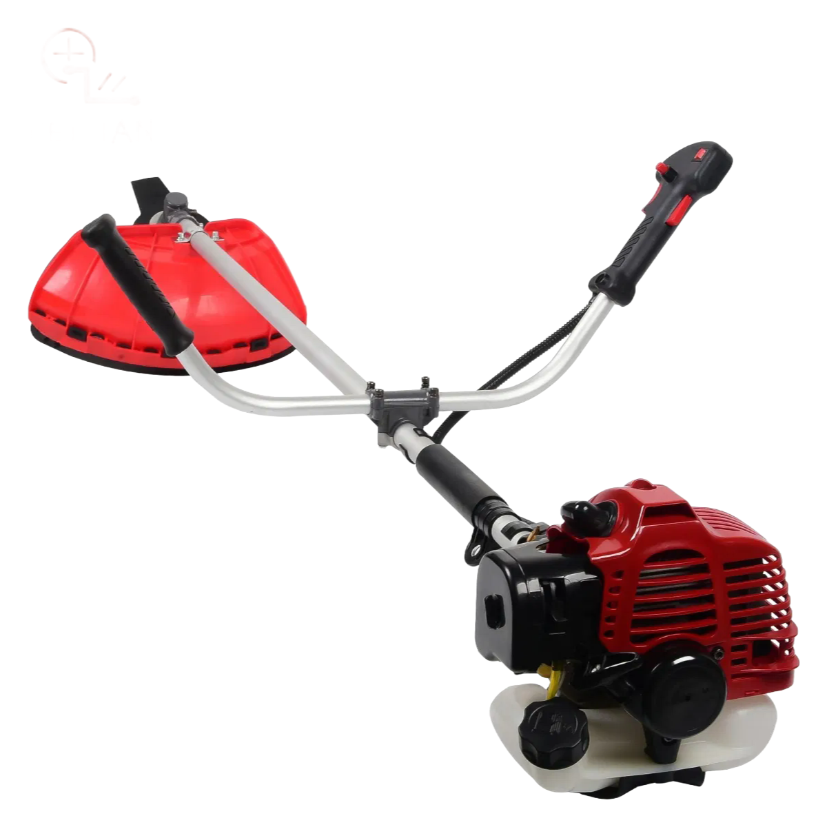 26CC 2-Stroke Gasoline Brush Cutter with Metal Blade - Professional Lawn & Shrub Trimmer