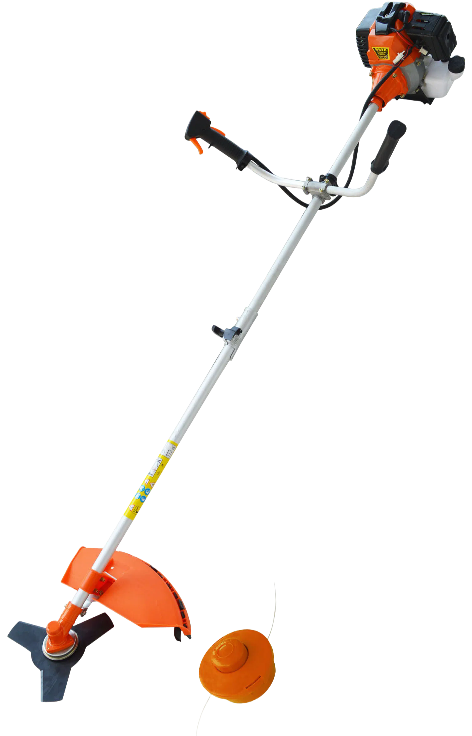 52cc Professional Gasoline Brush Cutter with High Power Output for Heavy Duty Grass Trimming