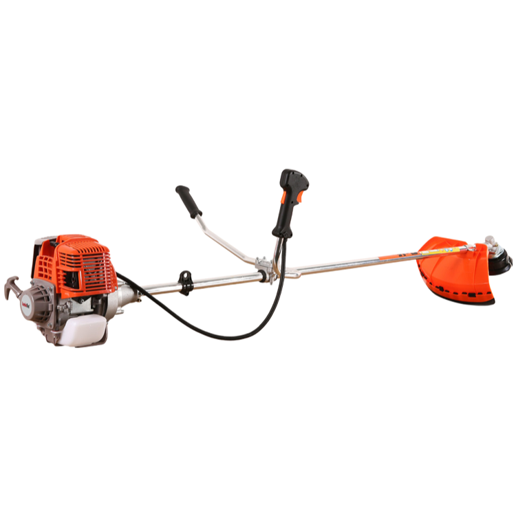 Lambotec 35.6cc 4-Stroke Shoulder Type Brush Cutter with GX35 Engine for Grass & Shrub Trimming