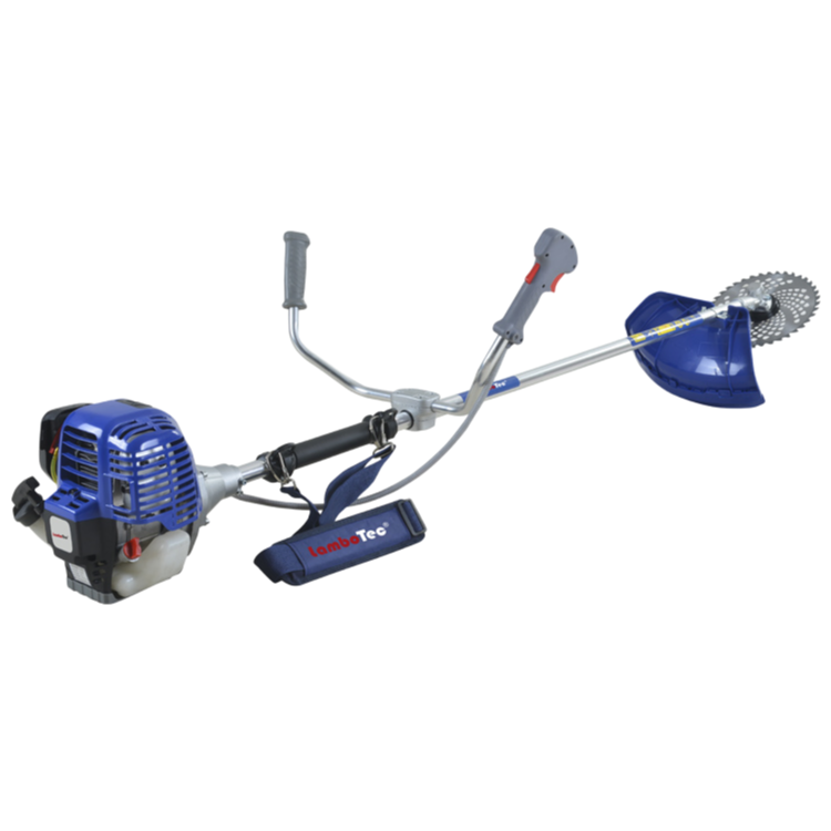 Lambotec 35.6cc 4-Stroke Shoulder Type Brush Cutter with GX35 Engine for Grass & Shrub Trimming