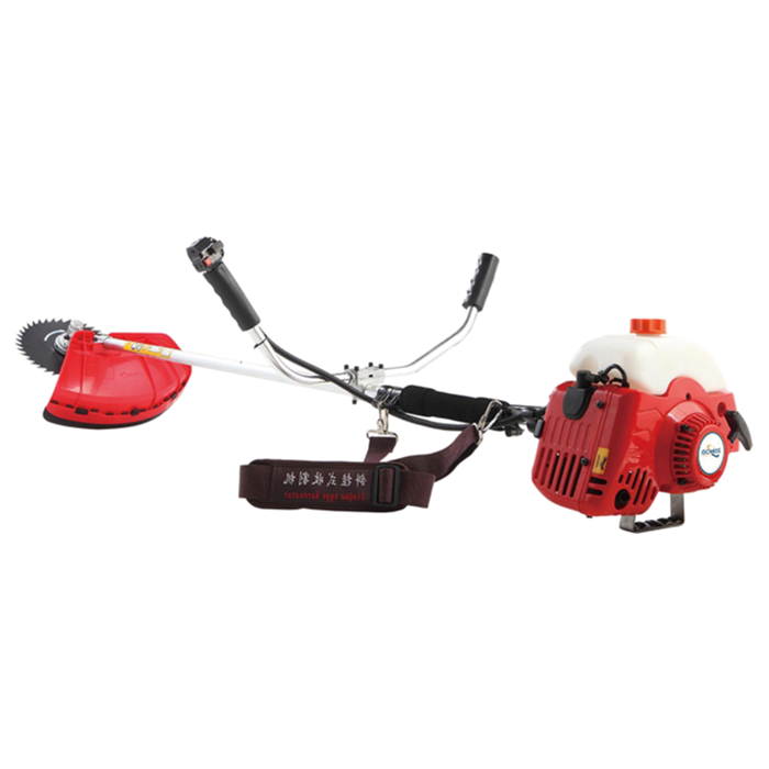 Professional 2-Stroke Hanging Brush Cutter with Anti-Slip Grip and High Torque for 500-1000m² Areas