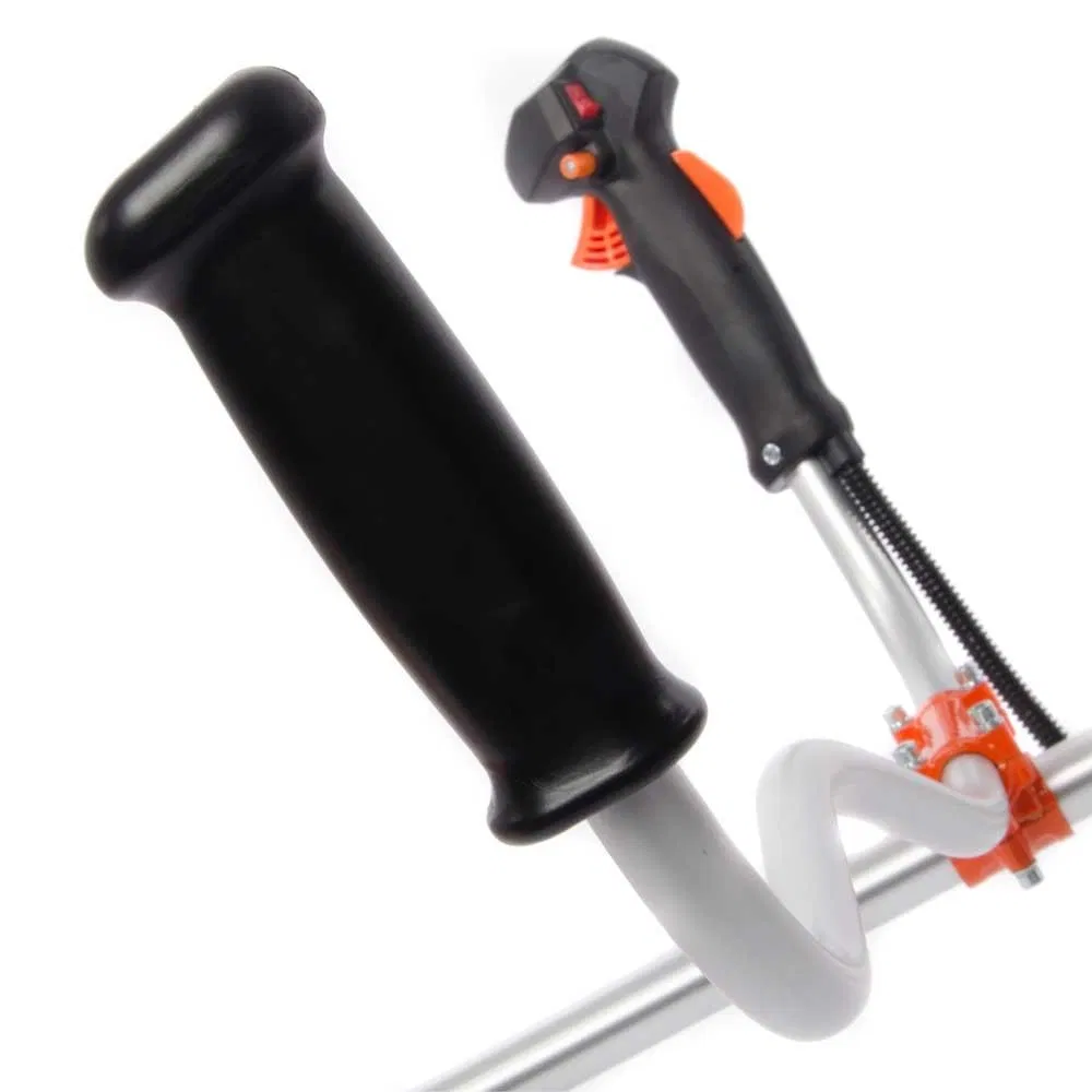 40.2cc Displacement Petrol Brush Cutter with Adjustable Handles and Anti-Slip Design