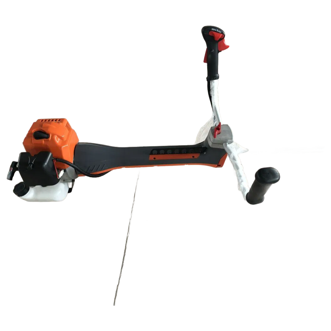 High Efficiency 2-Stroke Gas Brush Cutter with Adjustable Handle for Shrub Cutting 24.5cm Width