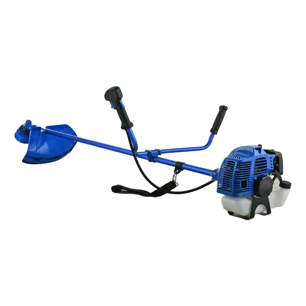 High Efficiency 2-Stroke Gas Brush Cutter with Adjustable Handle for Shrub Cutting 24.5cm Width